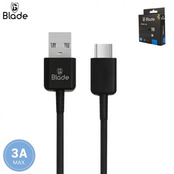Blade USB- A auf USB-C Kabel 1,2m - black